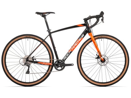 ROCK MACHINE GravelRide 200 černá/oranžová, vel. S Dostupnost jaro 2022