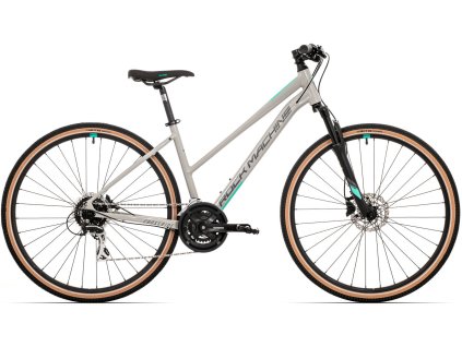 ROCK MACHINE CrossRide 300 lady šedá/mentolová, vel. L Dostupnost jaro 2022