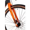 ROCK MACHINE Gravelride 200 Gloss Black/Silver/Orange, vel. S