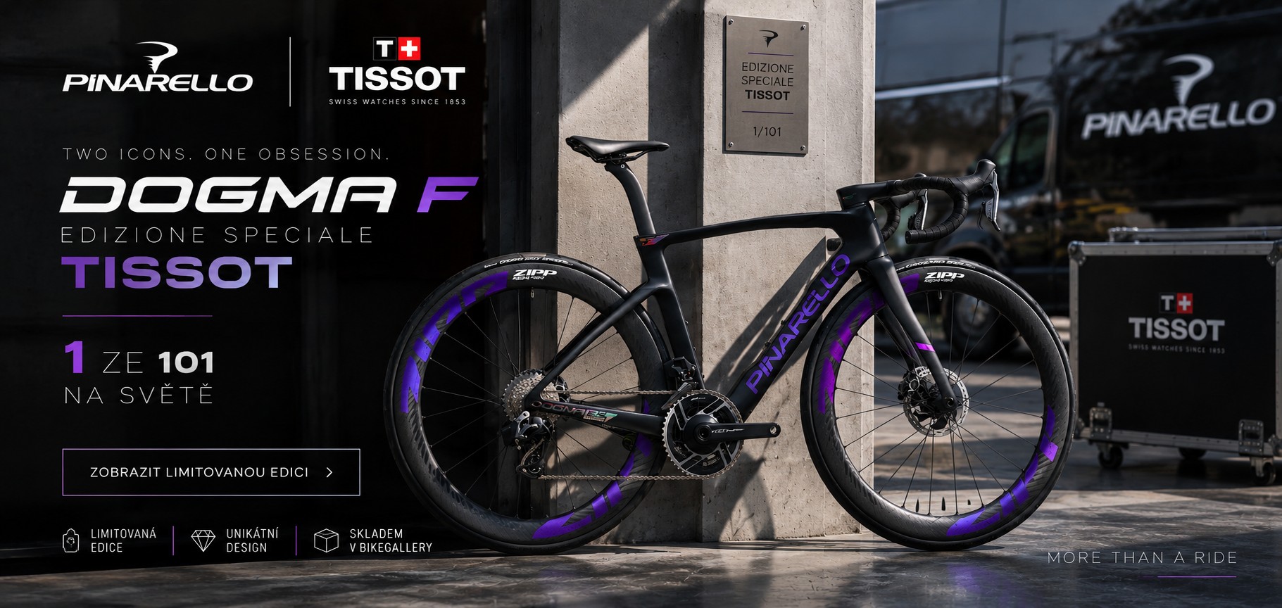 Limitovaná edice Pinarello Dogma F Tissot