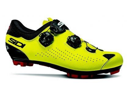 cyklisticke tretry sidi mtb eagle 10 black yellow fluo 96432