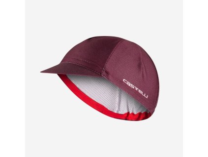 CASTELLI funkční čepice Rosso Corsa 2
