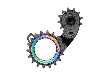 absolute black oversized schaltwerkkaefig system hollowcage shimano dura ace 9200