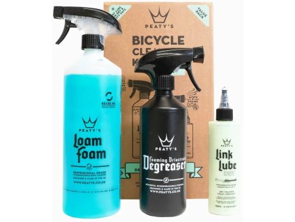 peatys bicycle cleaning kit wash degrease dry lube 3 1823192