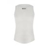 Funkční triko bez rukávů SANTINI Alpha White (Varianta M)