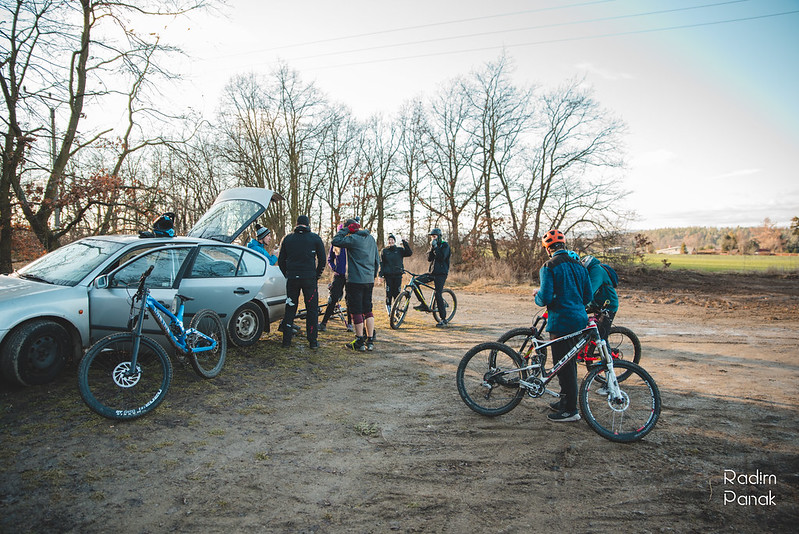 Zimní trénink a pojezd u nás na Zahoří