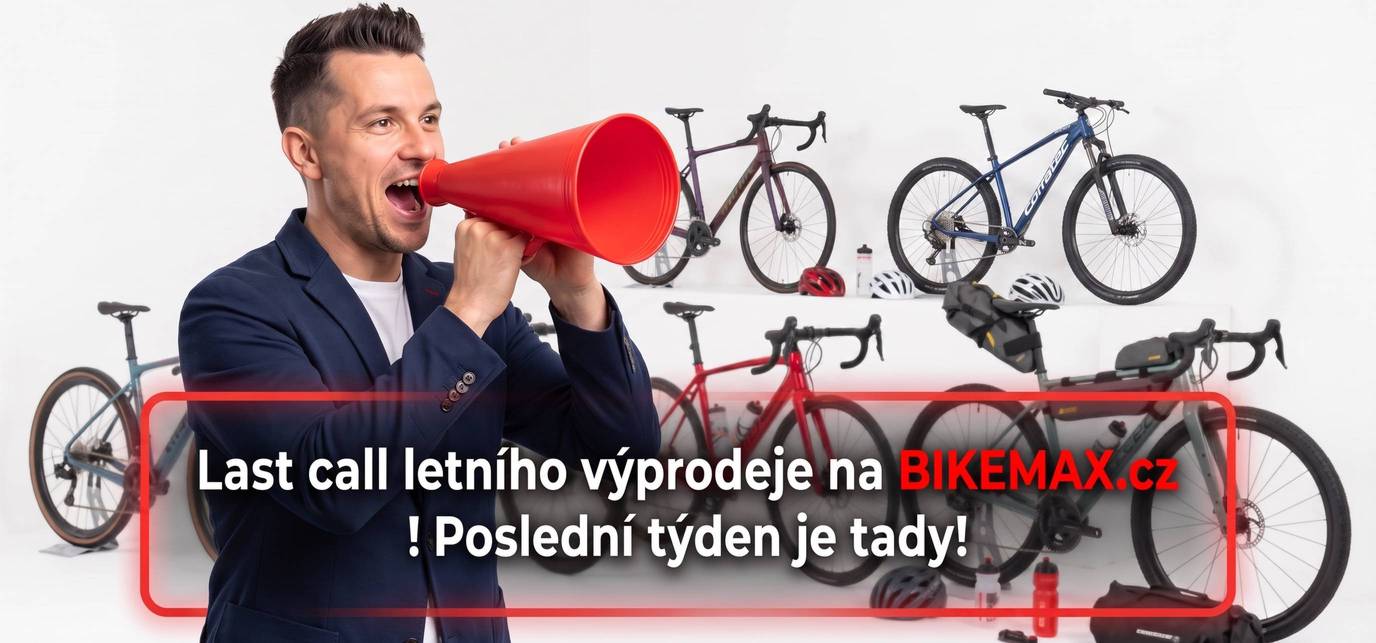 🚨 Last call letního výprodeje na BIKEMAX.cz! Poslední týden je tady!