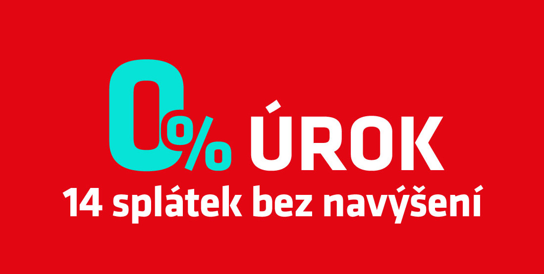 22.- 31.10.2025 - Splátky bez navýšení na prodejnách i eshopu
