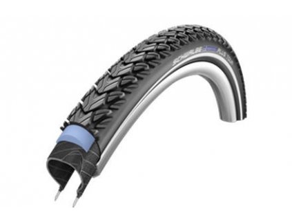 Schwalbe Marathon Plus Tour nepropíchnutelný plášť 700x35C reflexní pruh (622-37)