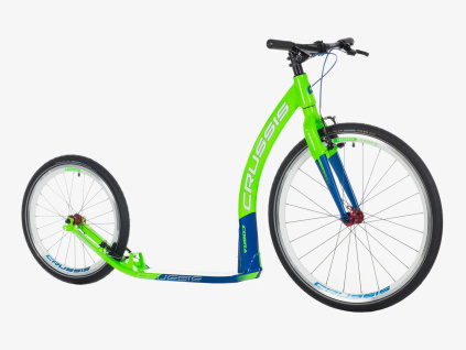 Koloběžka Crussis COBRA 4.2 (zelená/modrá)