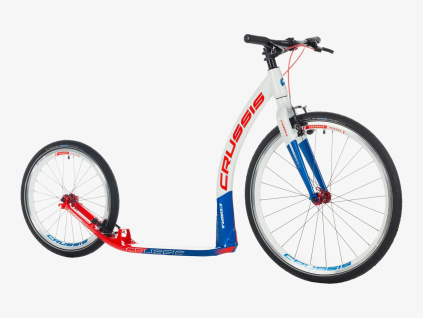 Koloběžka Crussis COBRA 4.4 (bílá/modrá)