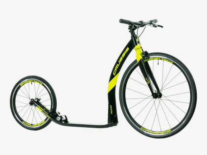 Koloběžka  Crussis Road 4.2-1 (černá/žlutá)