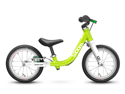 woom1 side view Lizard Lime Product scal