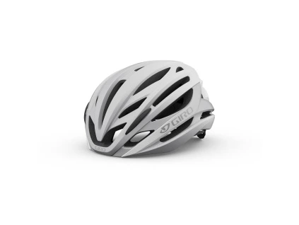 GIRO Syntax MIPS helma (Mat White/Silver) (Velikost L (59—63 cm))