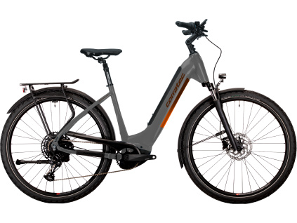 Corratec E-Power Trekking 28 CX8 11S (Wave) (Šedá) 2025