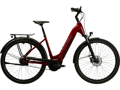 Corratec E-Power Trekking 28 P6 5S (Wave) (Červená) 2025