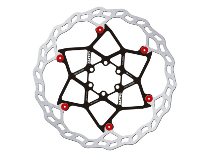 floating disc galfer bike 203mm x 2mm red