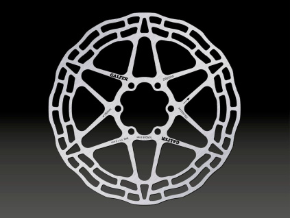 Galfer brzdový kotouč trialový WAVE 160x1,8mm - 6 děr