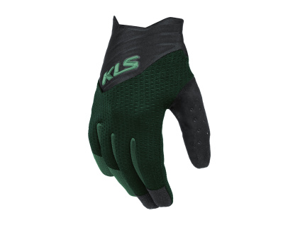 Rukavice KLS Cutout long green XXL