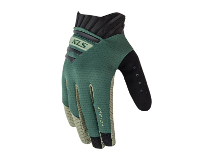 Rukavice s dlouhými prsty KLS CUTOUT Green