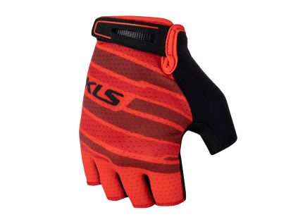 31575 rukavice s kratkymi prsty kls factor red