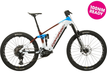 Corratec E-Power RS 160 Factory (Bílá/Hnědá) 2026 (0)Velikost rámu XL, Průměr kol 29"/27.5" před./zad., Výška rámu (21" = 54 cm))