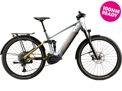 Corratec E-Power MTC 120 Pro (Stříbrná/Zlatá) 2026 (0)Velikost rámu XL, Průměr kol 29", Výška rámu (21" = 54 cm))