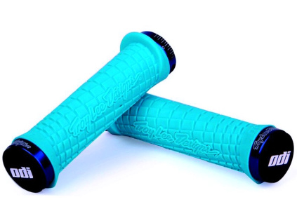 Gripy ODI TroyLee designs LockOn Bonus Pack Aqua Blue AD