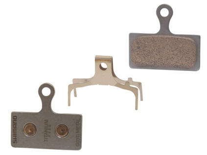 Brzdové desky Shimano 985 (XTR) kovové G04Ti AD