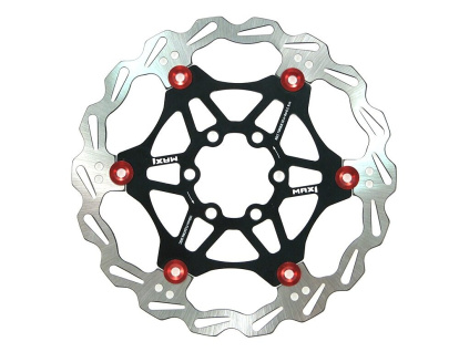 Brzdový kotouč MAX1 ALUX 160mm red AD