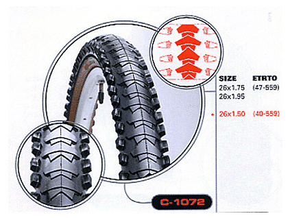 Plášť CST C-1072 26x1,75 AD