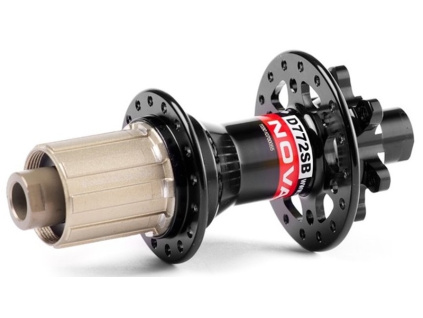 Náboj zadní NOVATEC D772SB X12x142 DISC 32děr black AD