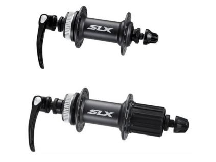 Náboj přední + zadní Shimano SLX FH-M665 black 36děr AD