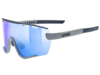 Brýle UVEX SportStyle 236 Rhino Deep Space mat / mirror Blue (CAT. 3) + Clear AD