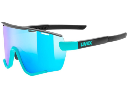 Brýle UVEX SportStyle 236 Aqua Black mat / mirror Blue (CAT. 3) + Clear (CAT. 0) AD
