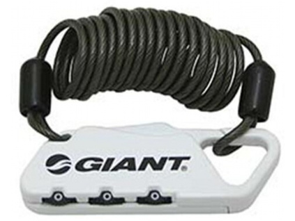 Zámek GIANT Surelock Flex Combo Air white AD