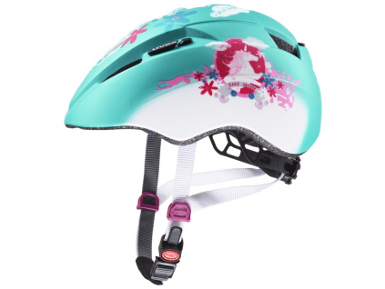 Přilba UVEX KID II CC Mint Unicorn Mat dětská AD