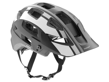 Přilba GIANT RAIL black/white western "M" AD