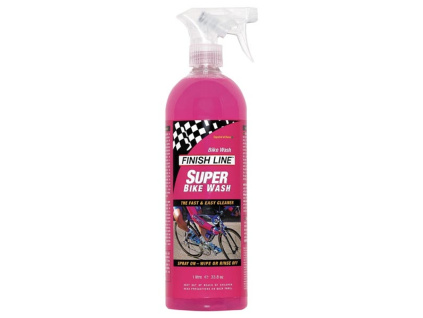 FINISHLINE Bike Wash 1l rozprašovač růžový AD