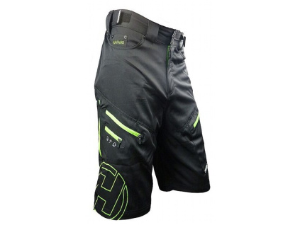 Cyklo kraťasy volné HAVEN Navaho Slimfit black/green "S" AD