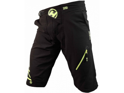 Cyklo kraťasy volné HAVEN RIDE-KI short black/green "XXL" AD
