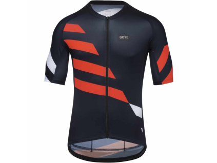 GORE Spirit Signal Chaos Jersey orbit blue/fireball "M" AD