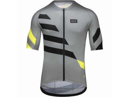 GORE Spirit Signal Chaos Jersey lab gray/orbit blue "L" AD