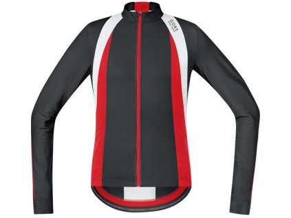 GORE Oxygen Jersey long Black/red "L" AD