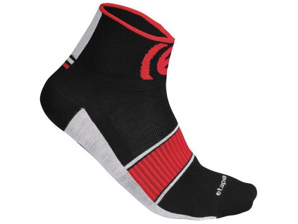 Ponožky ETAPE SOX cyklistické černá/bílá AD