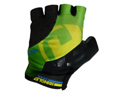 Cyklo rukavice HAVEN SingleTrail black/green AD