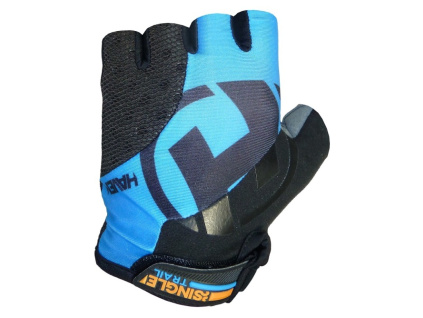 Cyklo rukavice HAVEN SingleTrail black/blue  AD