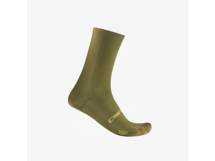 Ponožky Castelli Espresso 18 sage "L-XL" AD