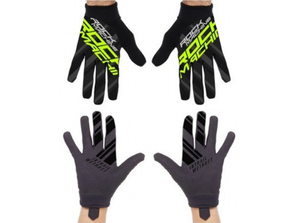 Cyklo rukavice RM Race green  AD