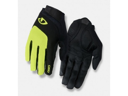Cyklo rukavice GIRO BRAVO LF Hightlight yellow  AD